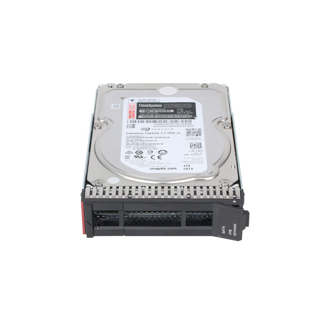 View Lenovo 00YK040 4TB Hard Disk Drive SATA information