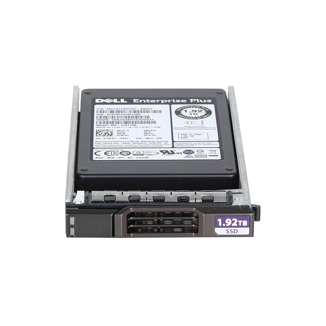 View Dell Compellent 1NFN7CLE SSD 192TB 25in RI SAS 12Gbps information
