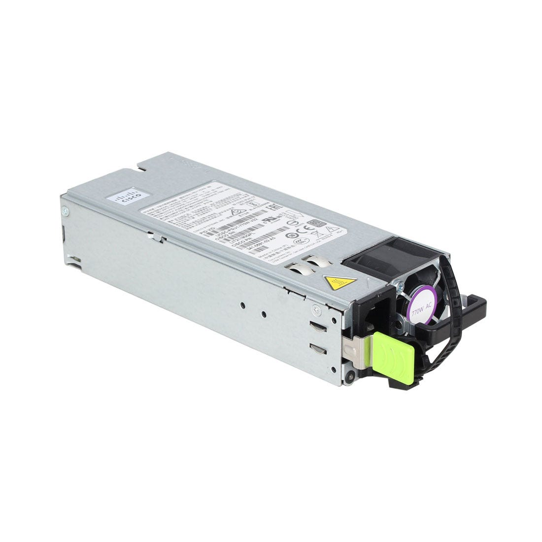 View Cisco CSeries 770w AC Platinum Hot Plug Power Supply information