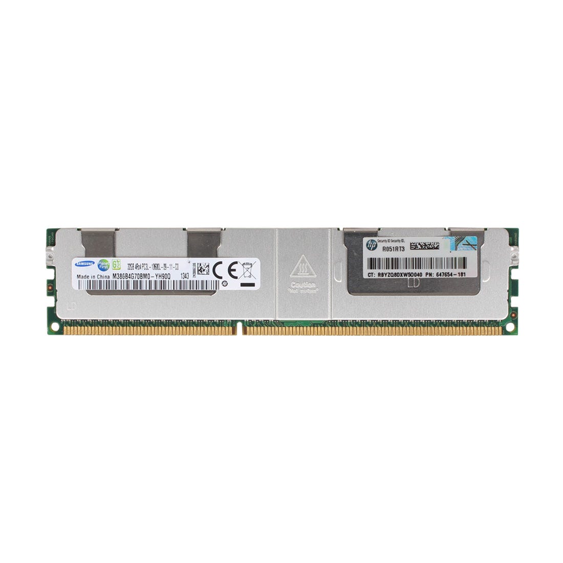 View HP 32GB 1x32GB PC3L10600L 4Rx4 Server Memory information