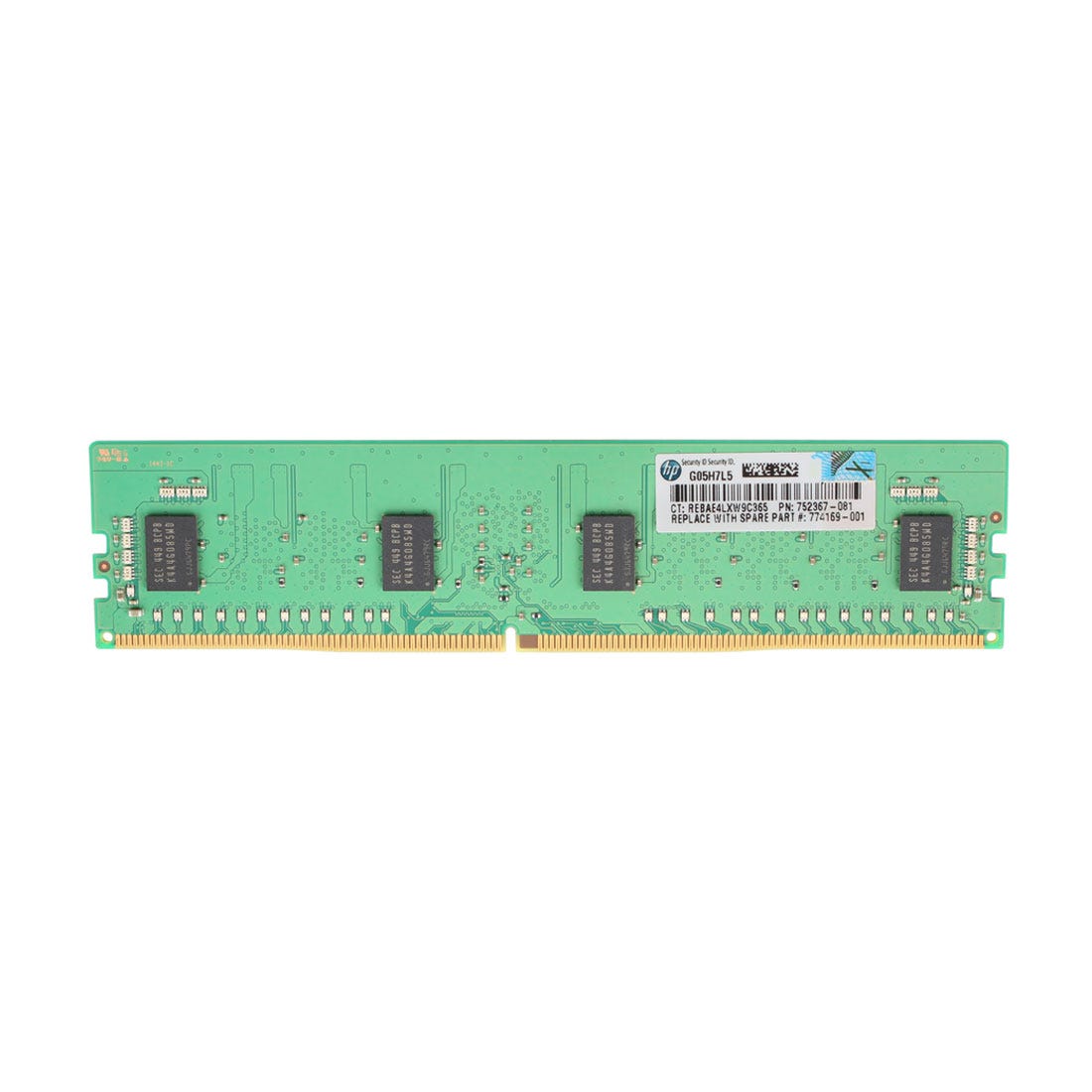 View HP 4GB 774169001 PC417000PR 1Rx8 Server Memory information