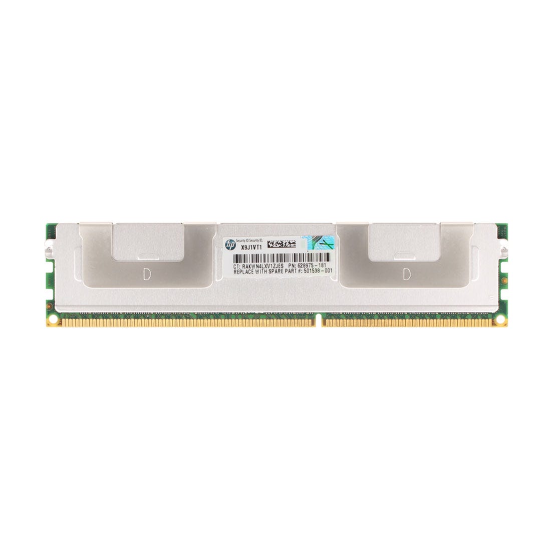 View HP 32GB 1x32GB PC3L8500R 4Rx4 Server Memory information