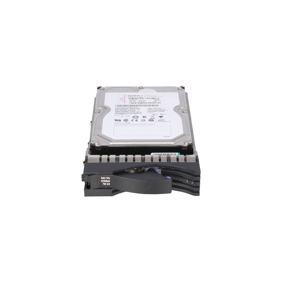 View IBM 42D0548 Hard Drive 750GB 72K SAS information