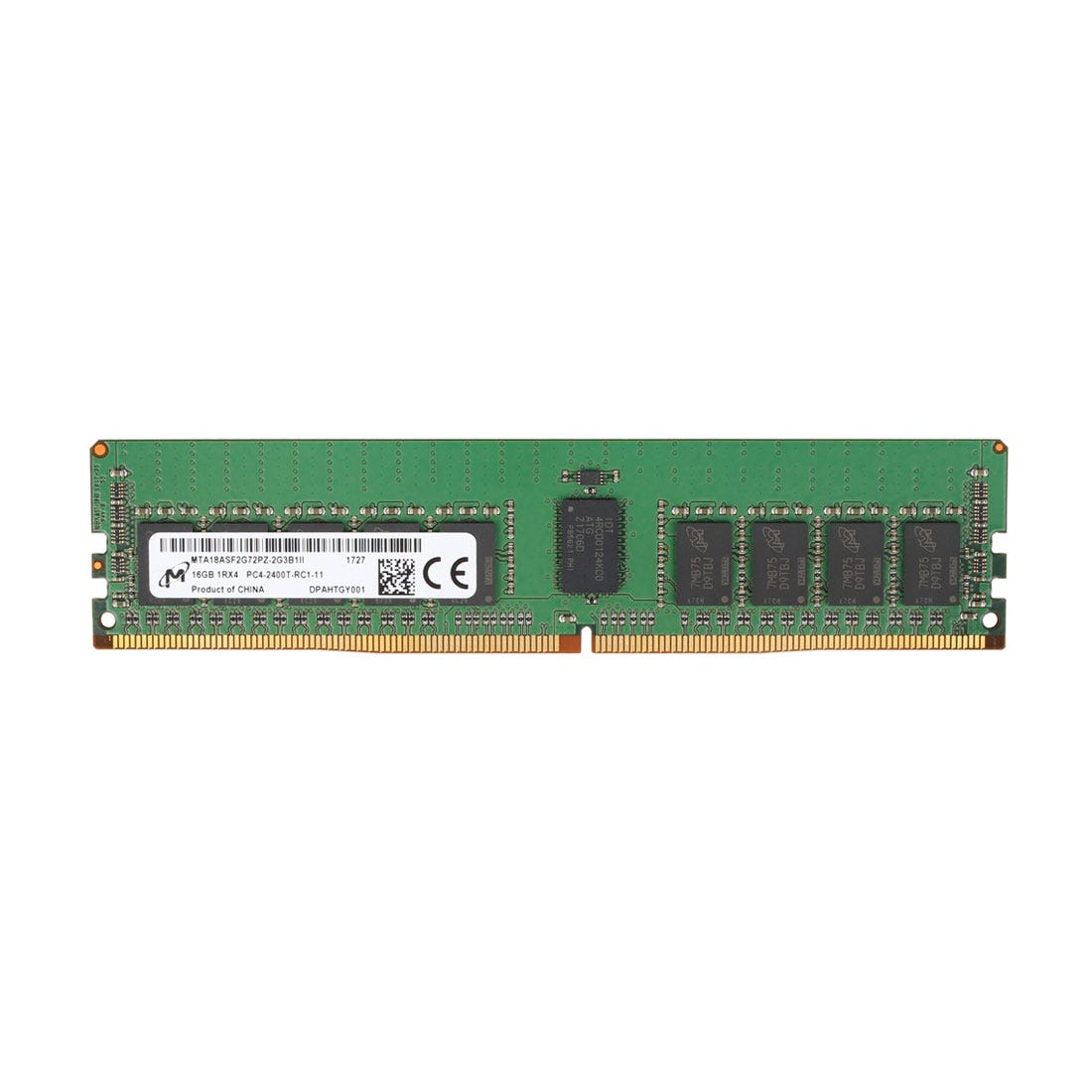 View Micron 16GB MTA18ASF2G72PZ2G3B1 PC419200TR 1Rx4 Server Memory information