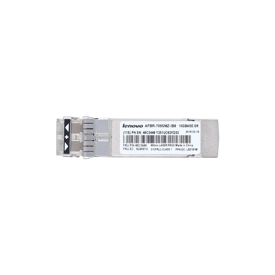 View Lenovo 10gb SFP Transceiver Short Range information