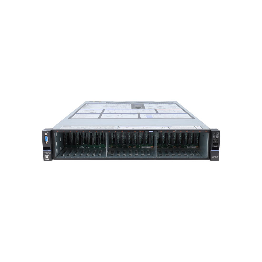 View Lenovo X3650 M5 CTO Rack Server information