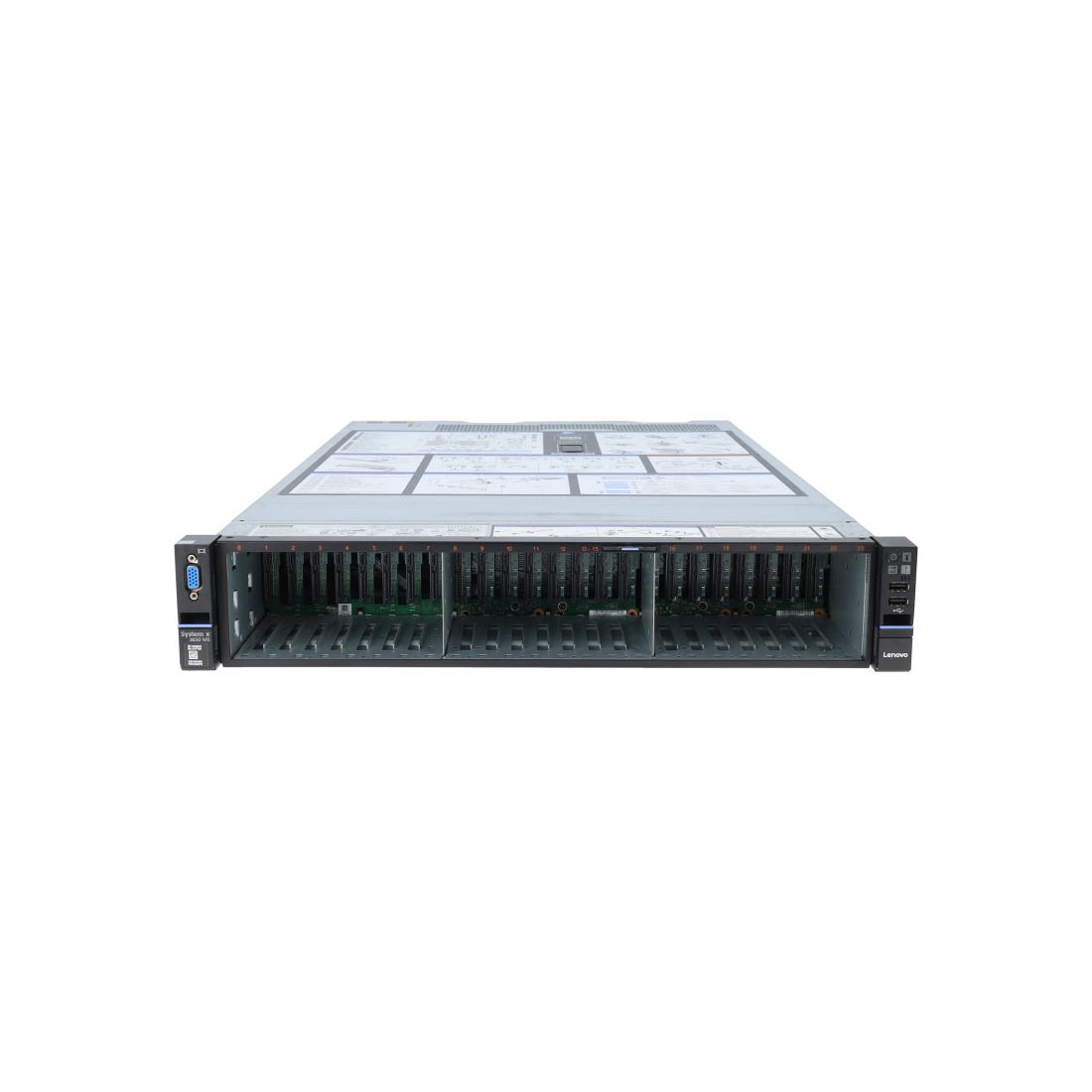 View Lenovo X3650 M5 CTO Rack Server information