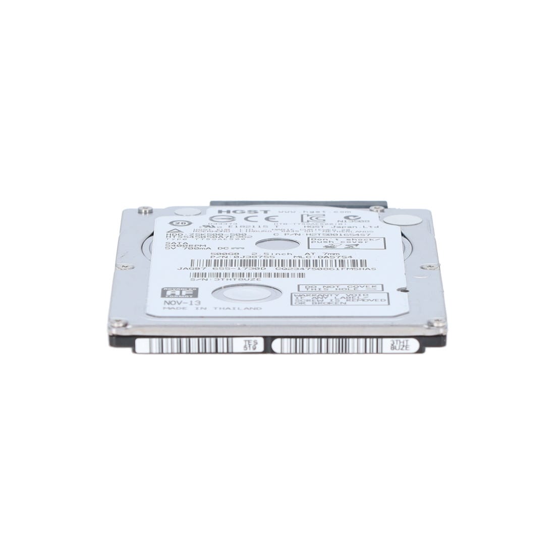 View Apple 6551730D 500GB 54K SATA Hard Drive information