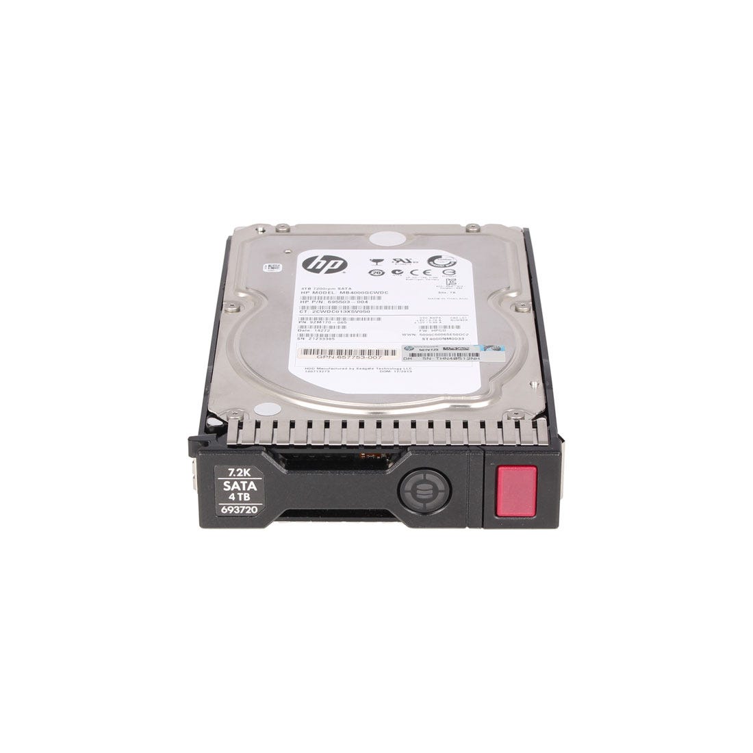 View HP 739333004 Midline Hard Drive 4TB 72K SATA information