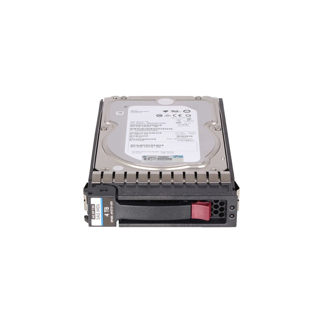 View HP 693689B21 Hard Drive 4TB 72K DP MDL SAS information