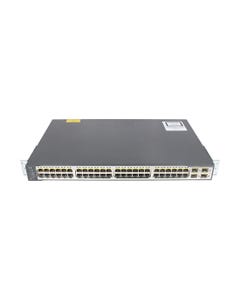 Cisco WS-C3750V2-48PS-S Catalyst 3750V2 48 Port 10/100 PoE Switch