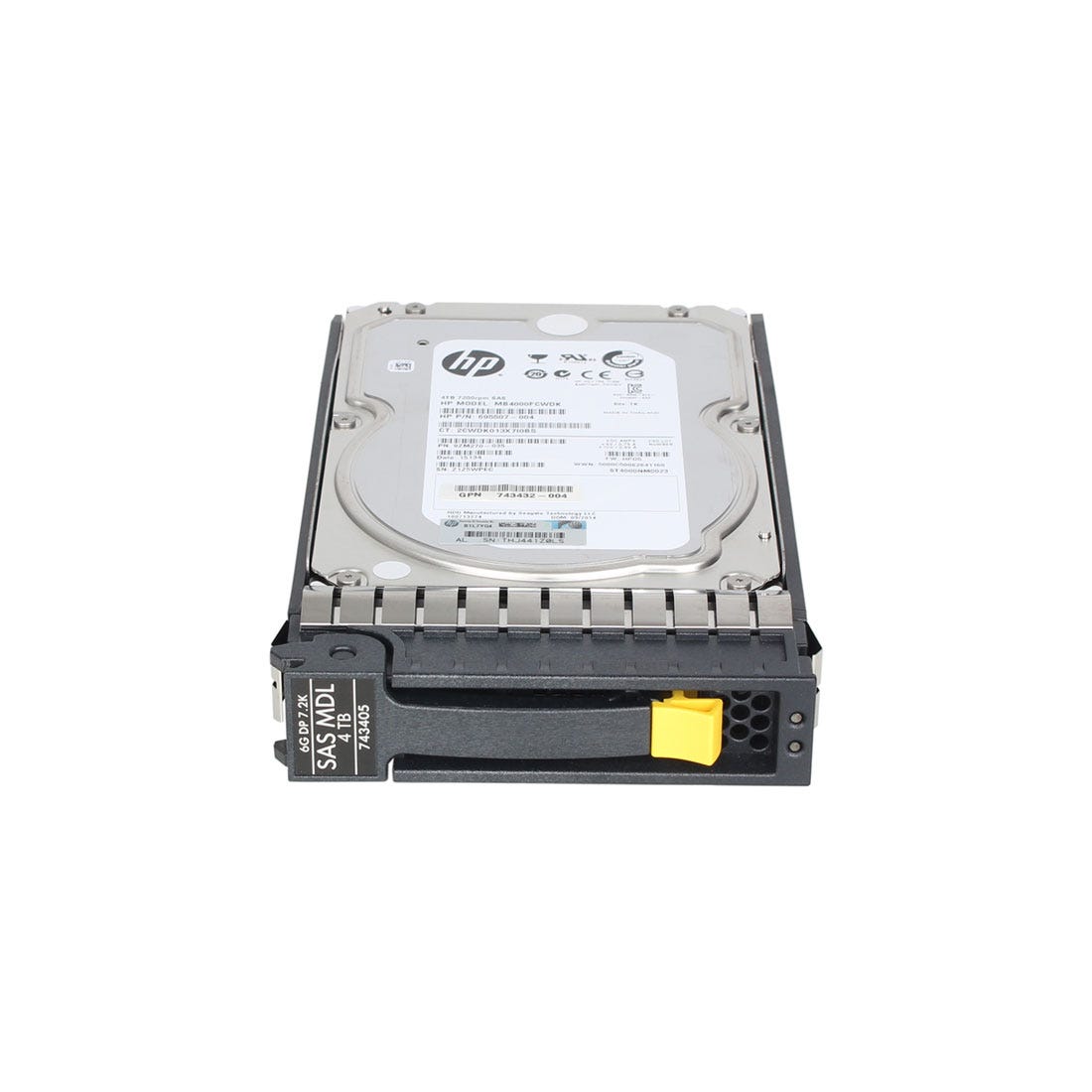 View HP H6Z69A Midline 4TB 72K Dual Port SAS Hard Drive information