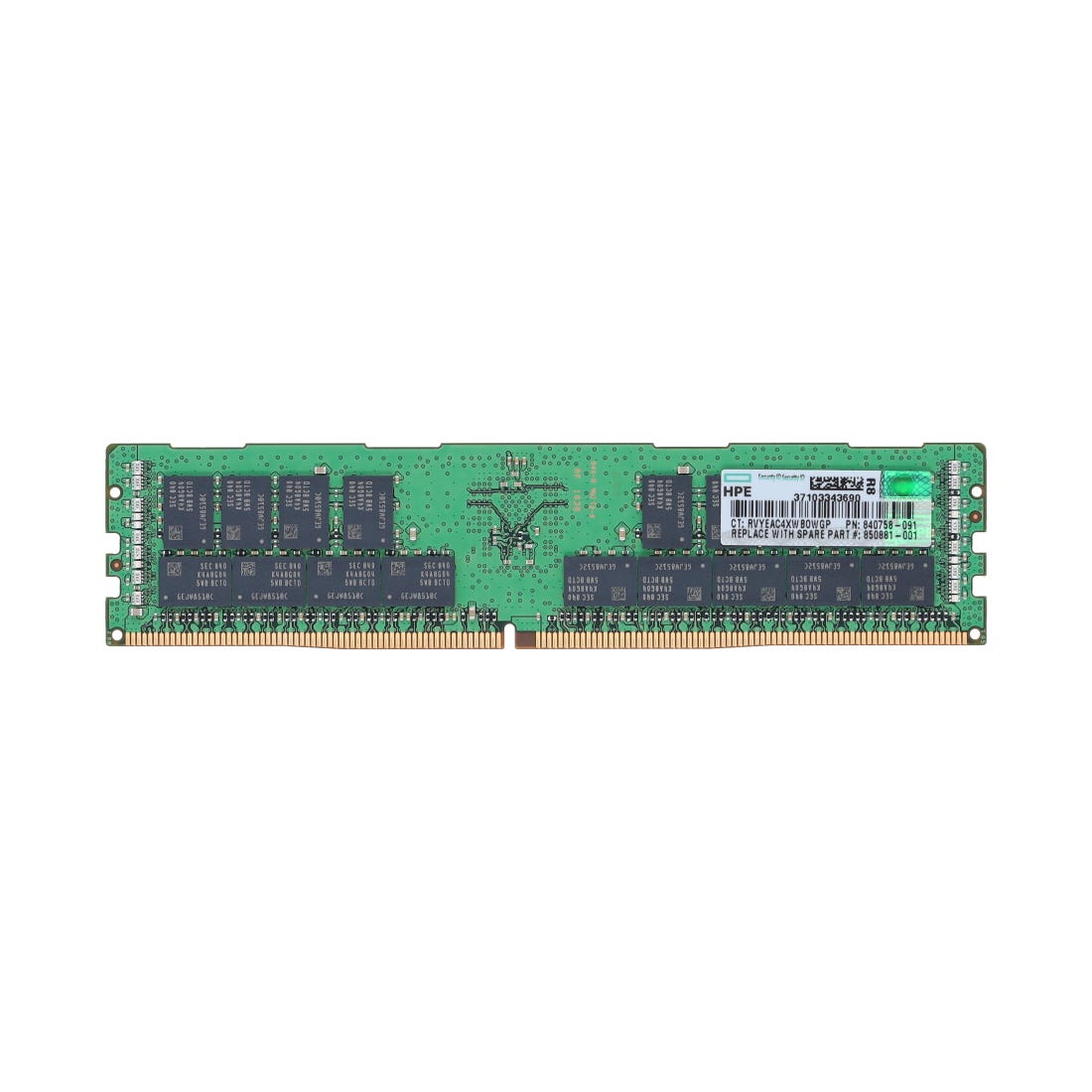 View HP 32GB 815100B21 DDR4 2666MHz PC421300VR Server Memory information