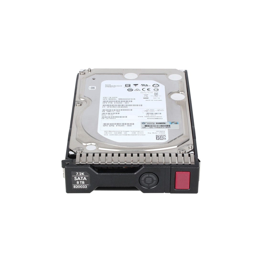 View HP 819203B21 Hard Drive 8TB 72K SATA information