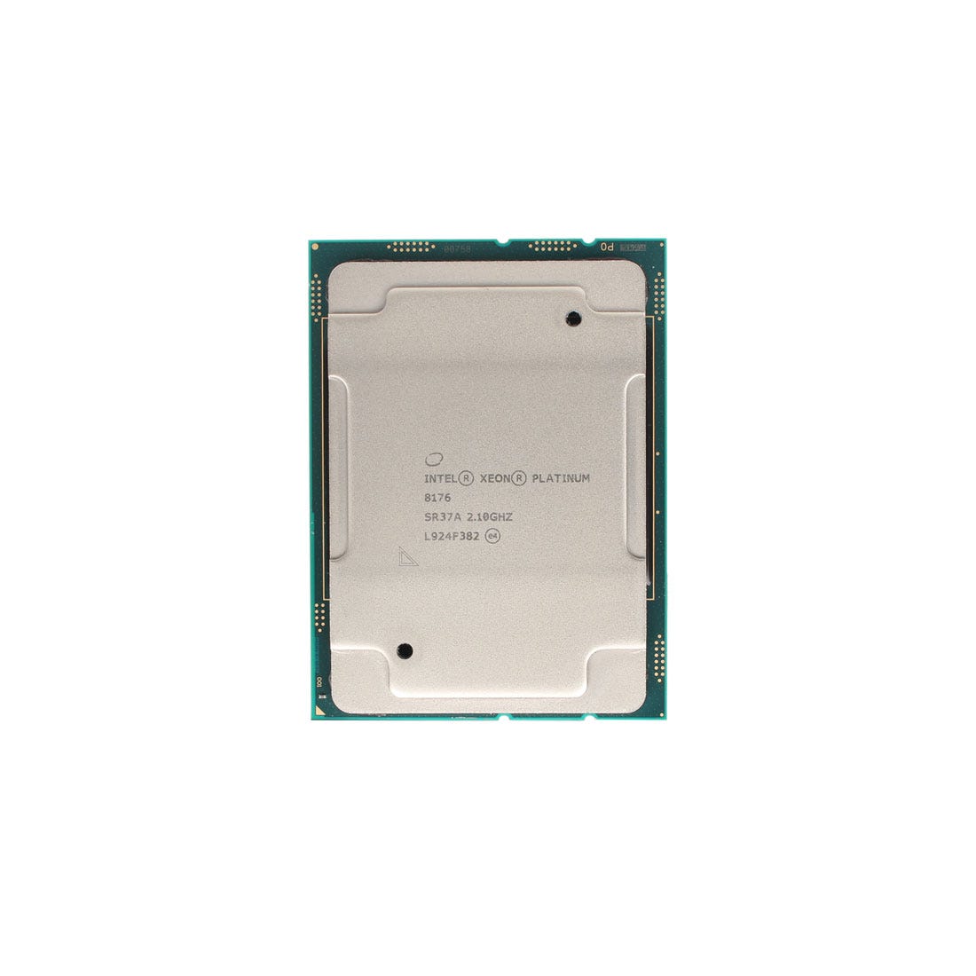 View Intel Xeon Platinum 8176 SR37A 21GHz 28Core 385MB CPU information