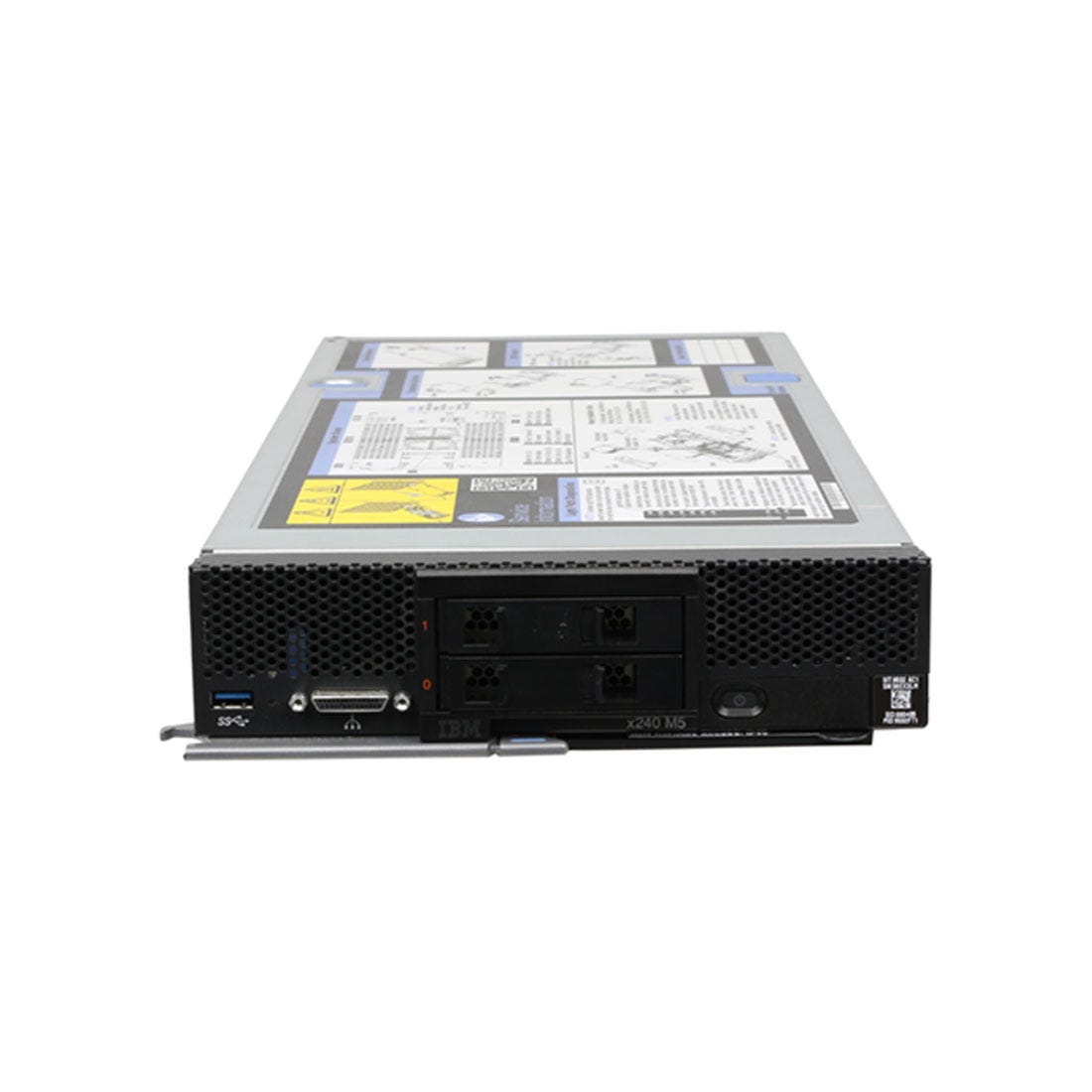 View IBM X240 M5 Blade Server Chassis information