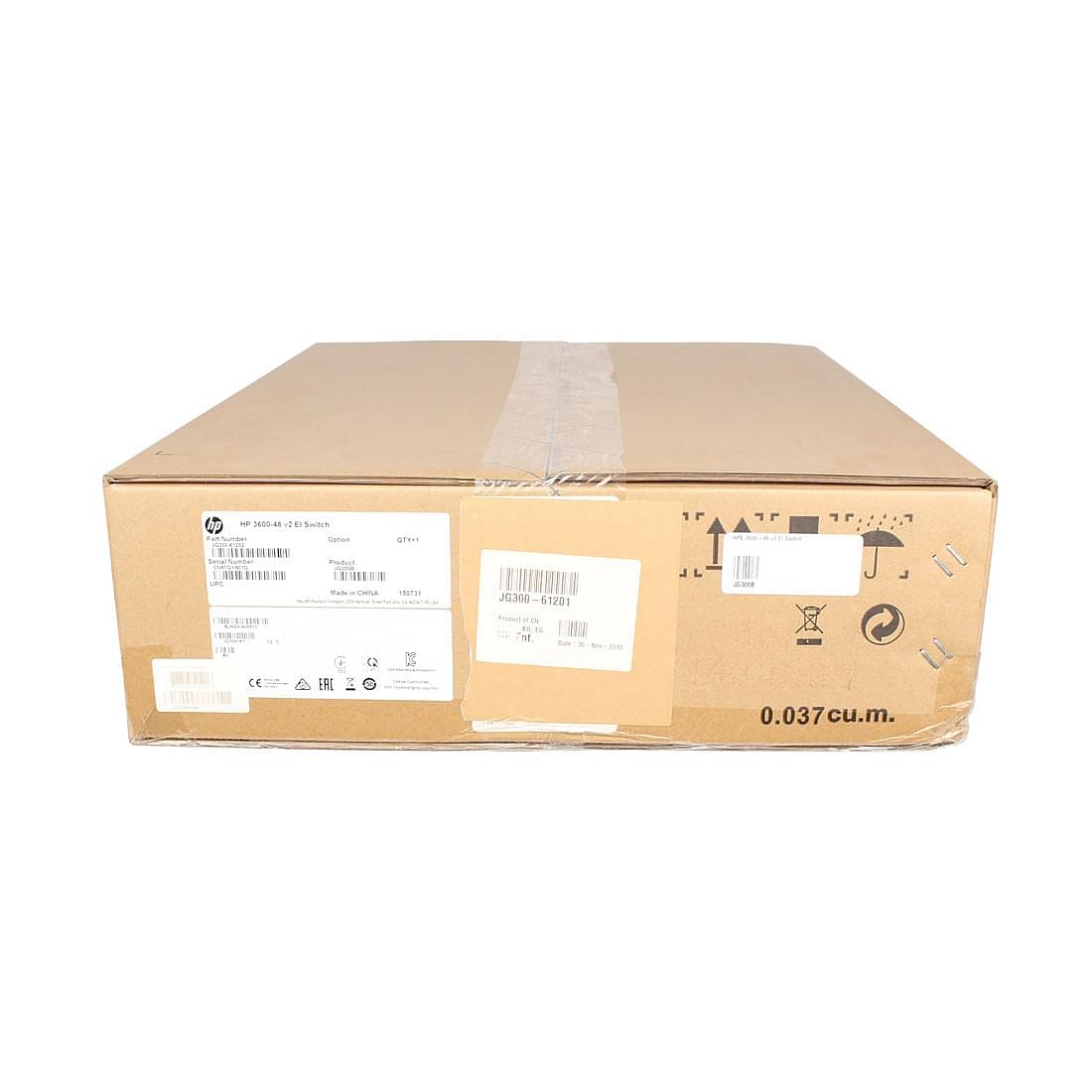 View HP 360048 v2 EI Switch information