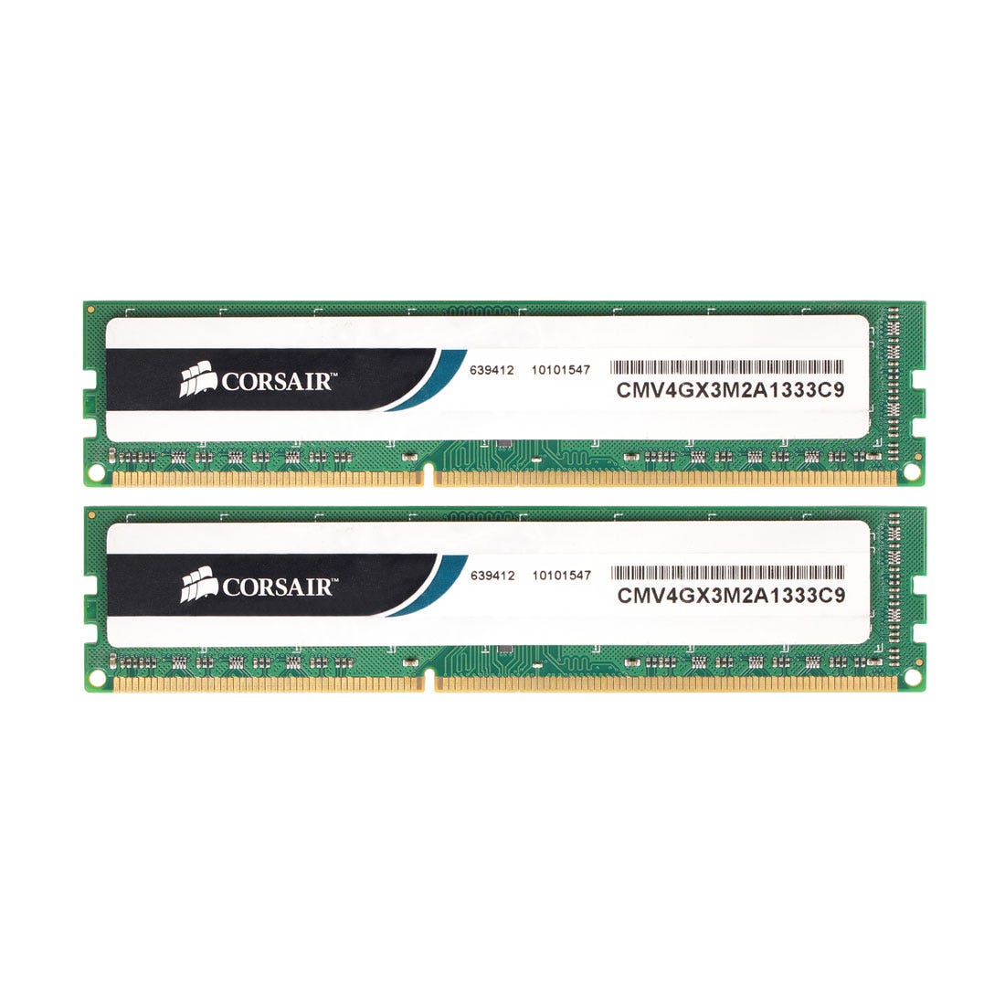 Corsair 4GB 2x2GB PC3 10600 Memory Kit Techbuyer
