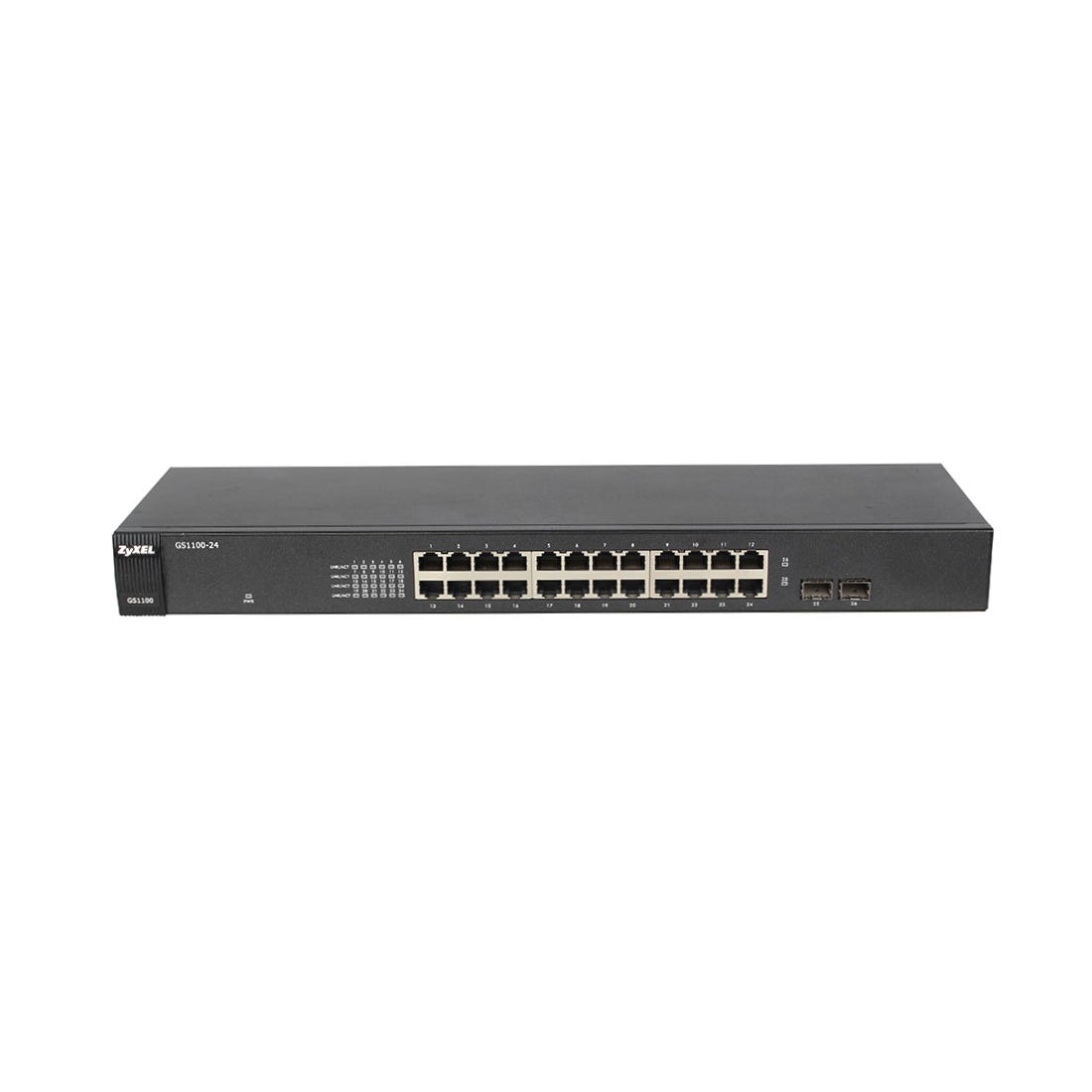 View Zyxel GS110024E 24Port Gigabit Unmanaged Switch information