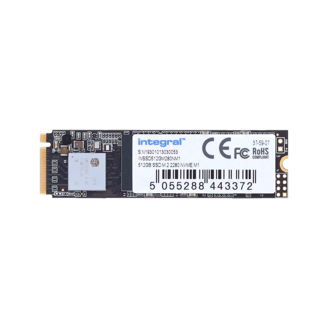 View Integral INSSD512GM280NM1 512GB M2 2280 TLC 30 X4 NVMe Solid State information