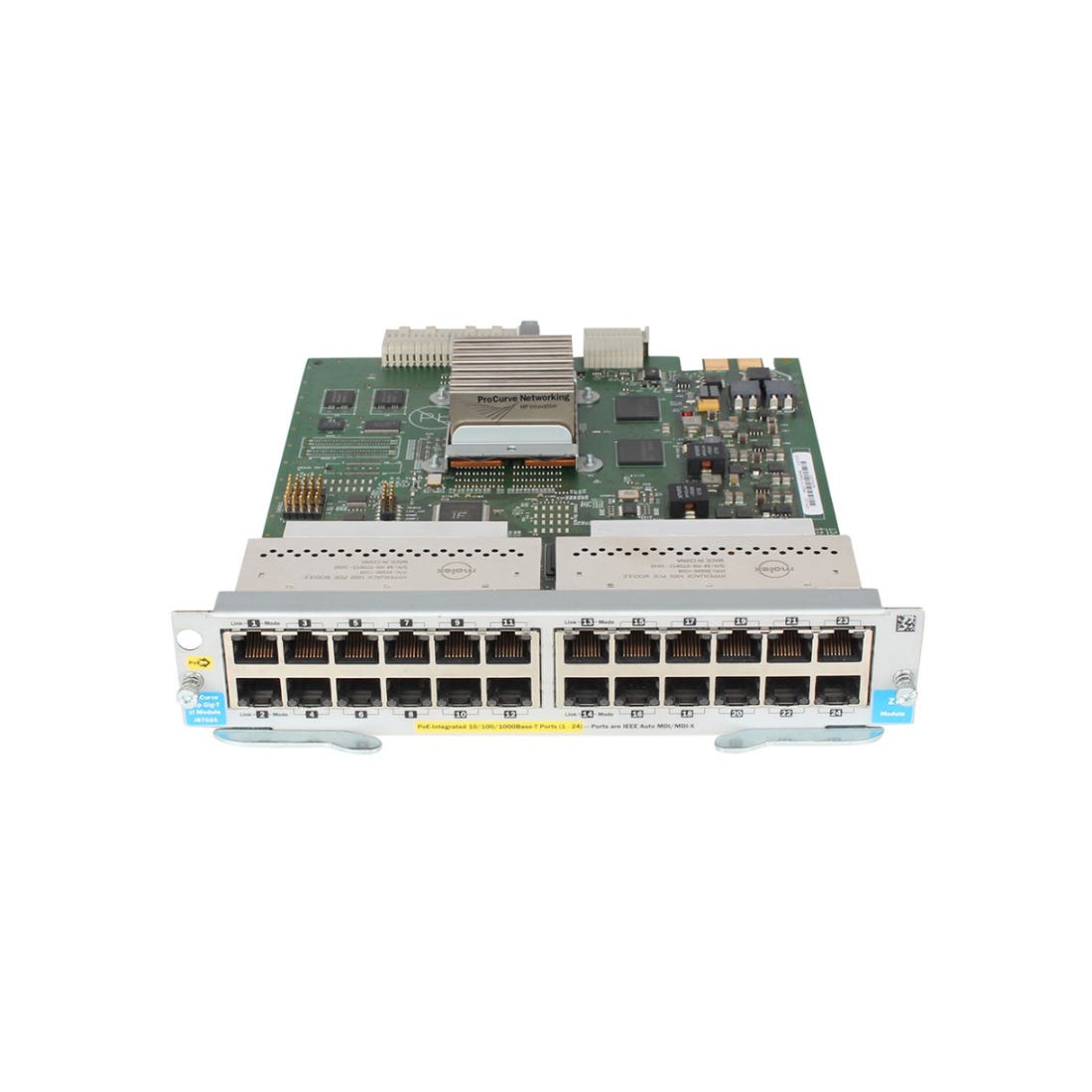 View HP J8702A ProCurve 24port 5400zl PoE Switch information