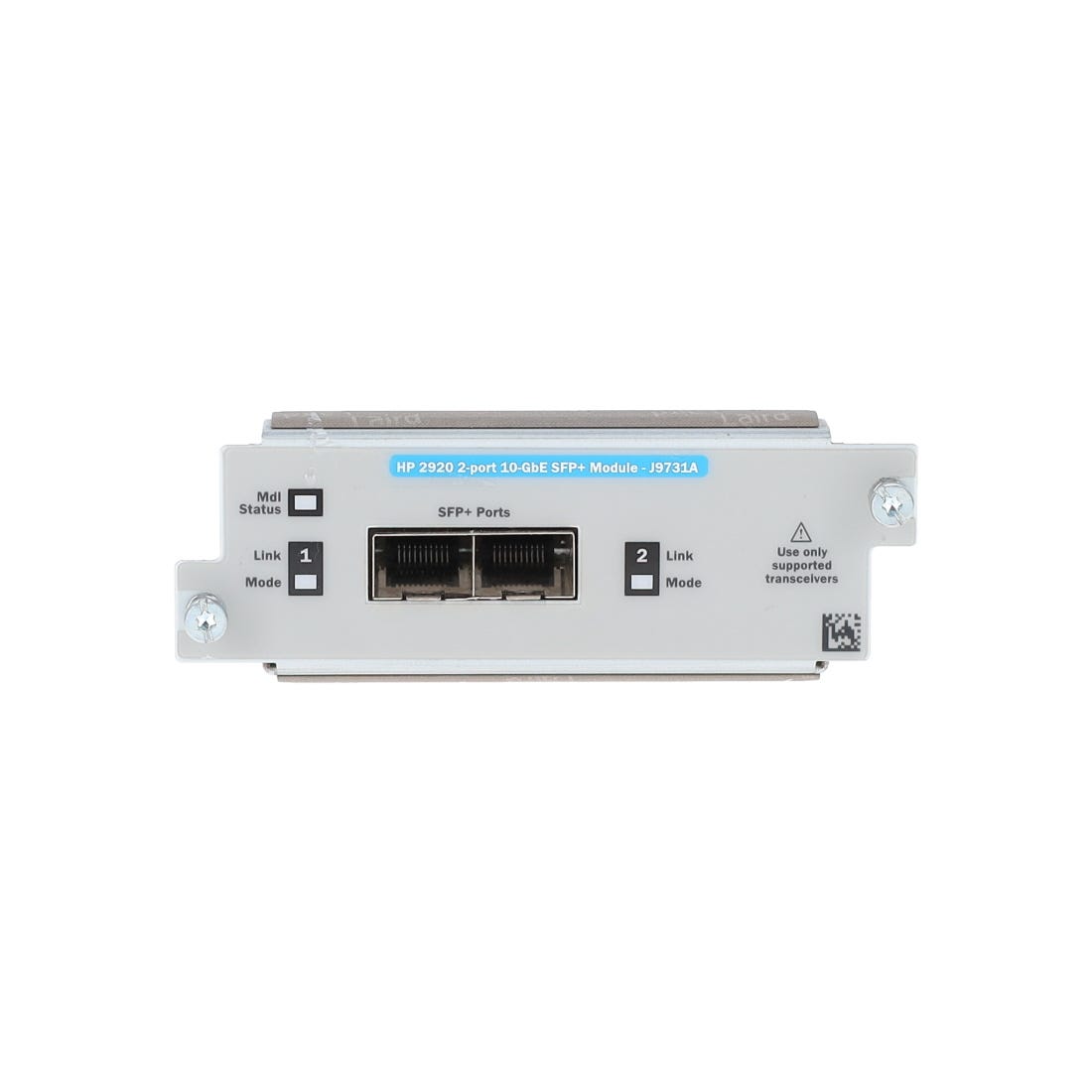 View HP J973161001 ProCurve 2920 Dual Port 10GB Thernet SFP Module information