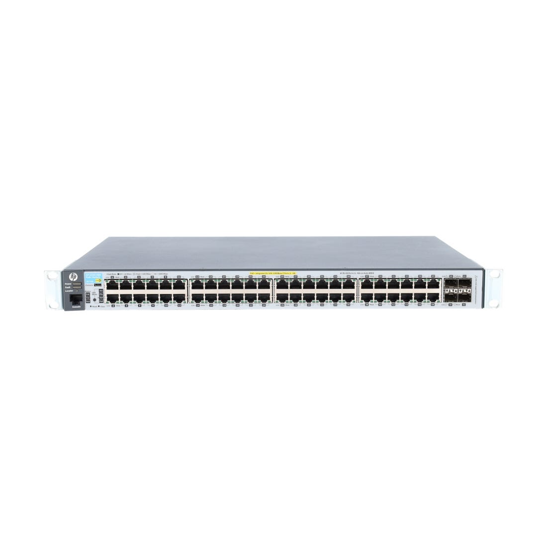 View HP J9772A 2530 481G RJ45 4SFP POE 382W L2 Switch information