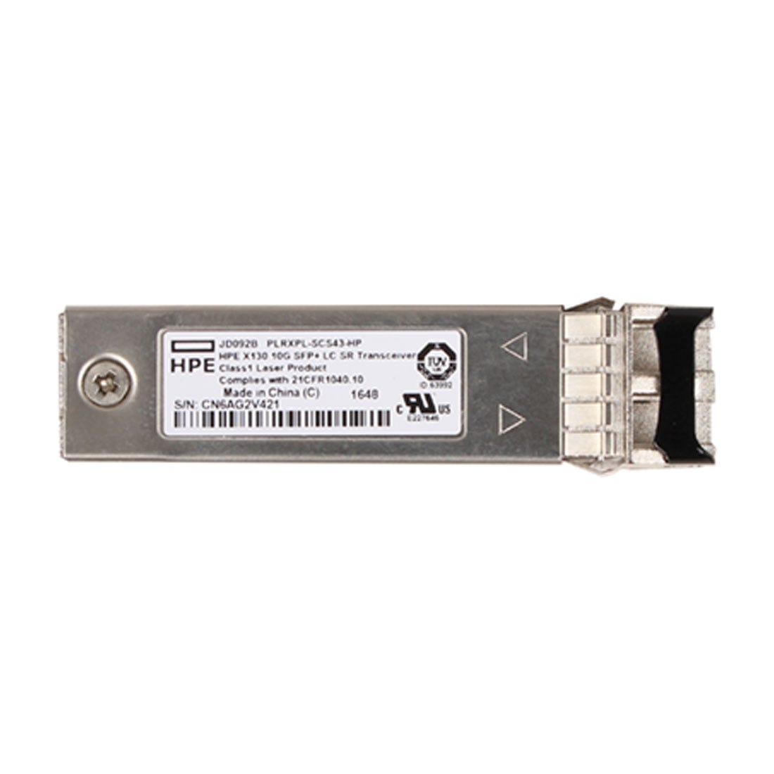 View HP JD092B X130 SFP Transceiver 10G LC SR information