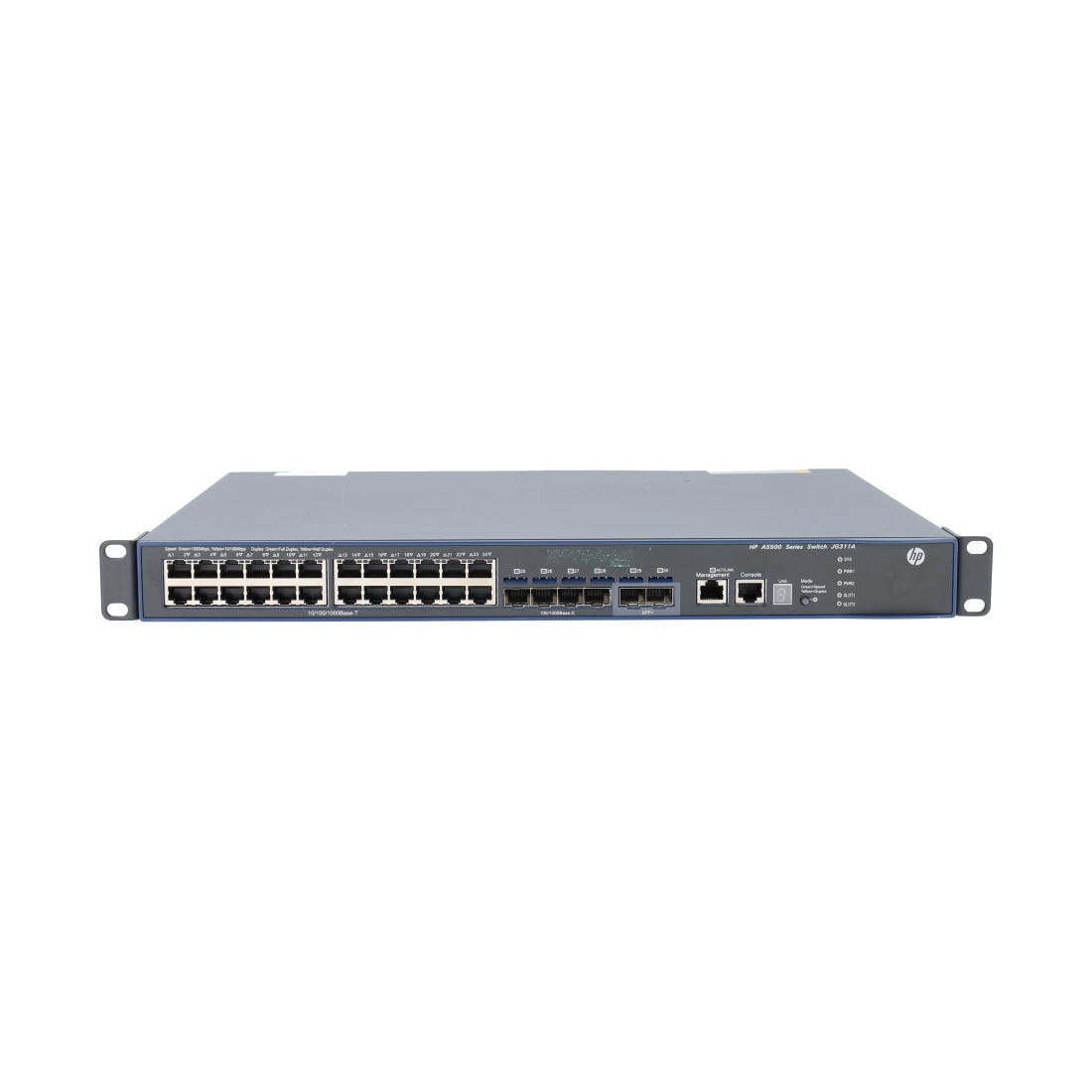 View HPE JG311A 5500 24 Port 4 SFP HI Switch 2x Interface Slots information