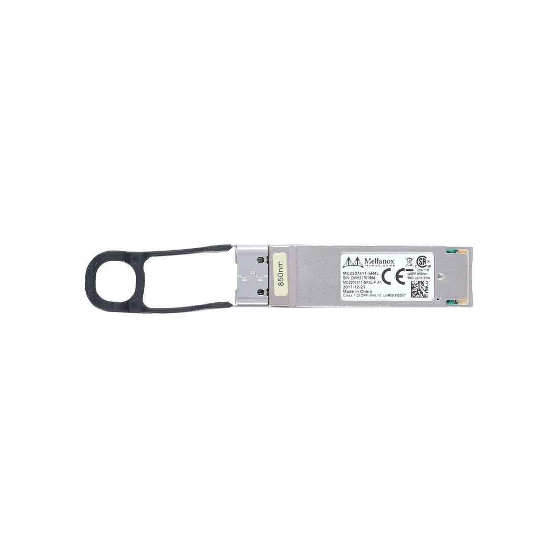 View Mellanox 56GB QSFP SW 850nm MultiMode Transceiver information