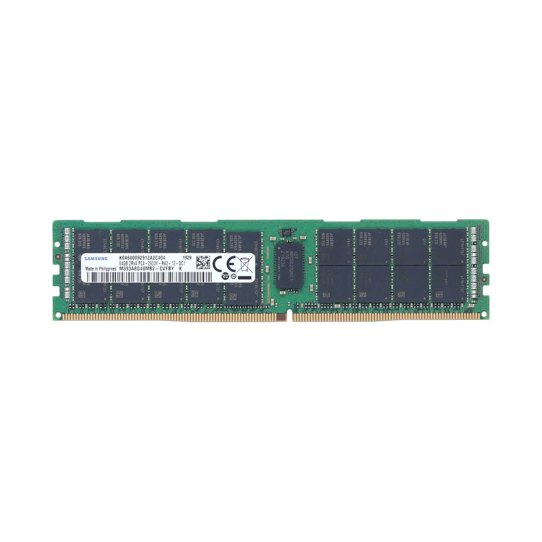 View Samsung 64GB 1x64GB 2RX4 PC423400YR Smart Server Memory information