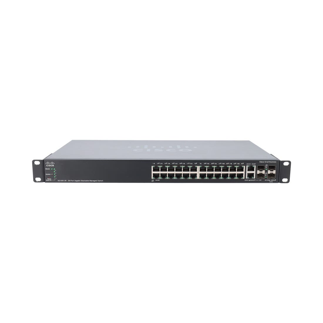 View Cisco SG50028K9G5 SMB SG50028 28Port Gigabit Stackable Managed information