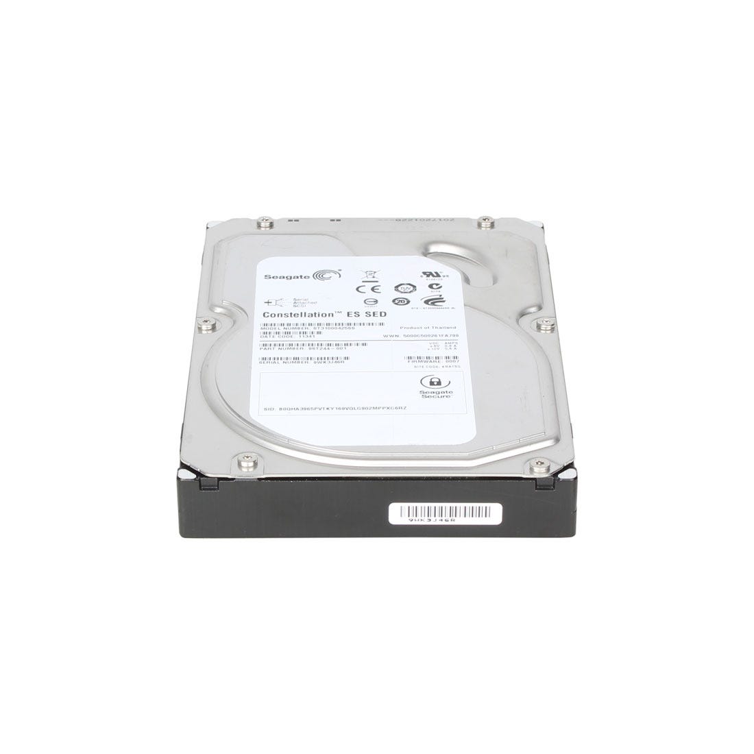 View Seagate ST31000425SS 1TB 72K SAS Hard Drive information