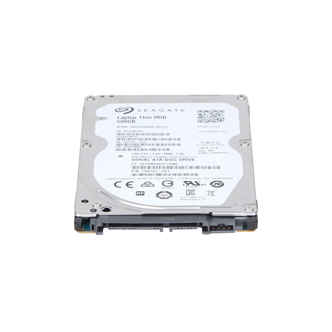 View Seagate ST500LM021 Hard Drive 500GB 72K SATA information