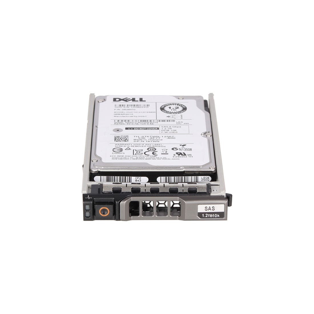 View Dell 0T6TWN 12TB Hard Disk Drive SAS information