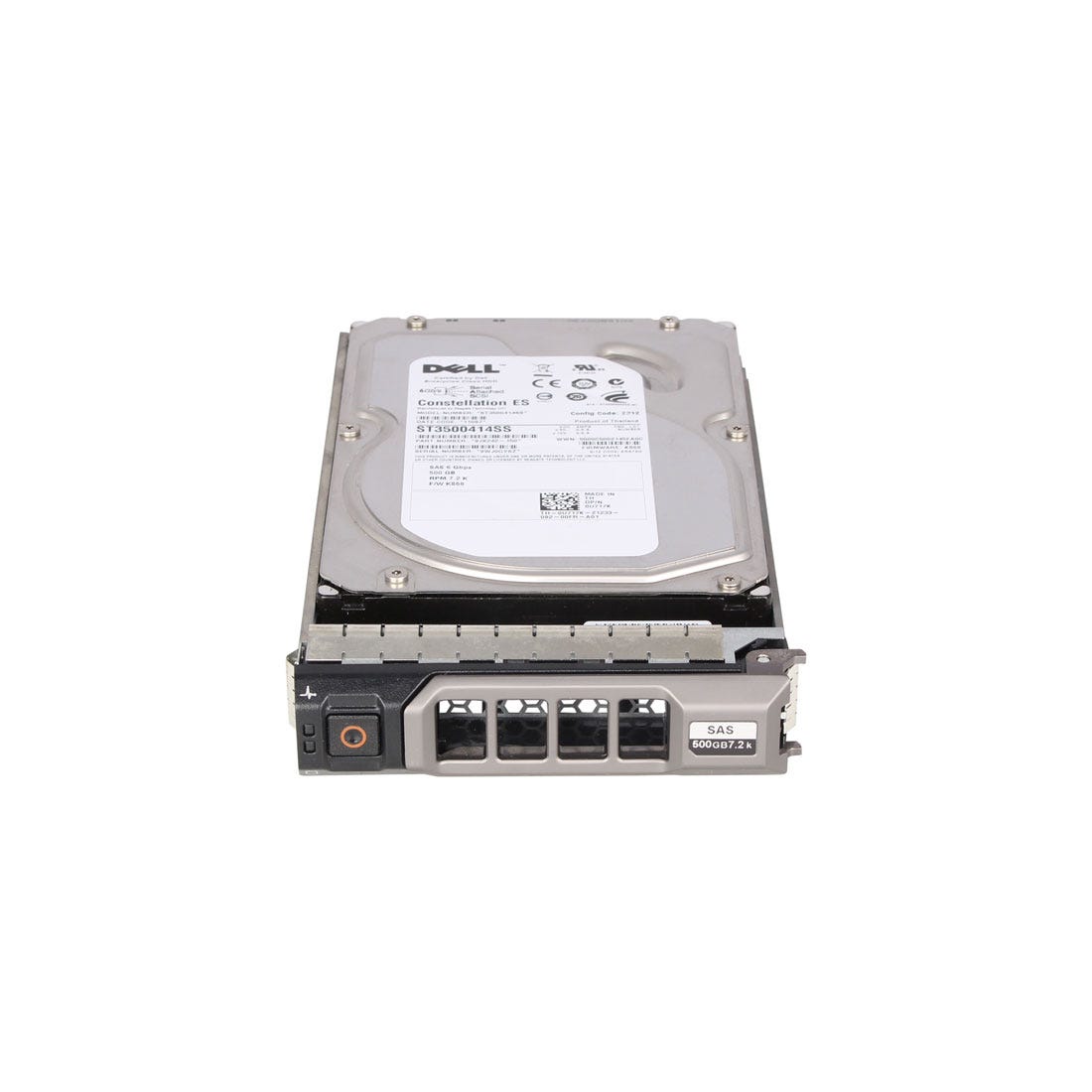 View Dell ST3500414SS Hard Drive 500GB 72K LFF SAS information