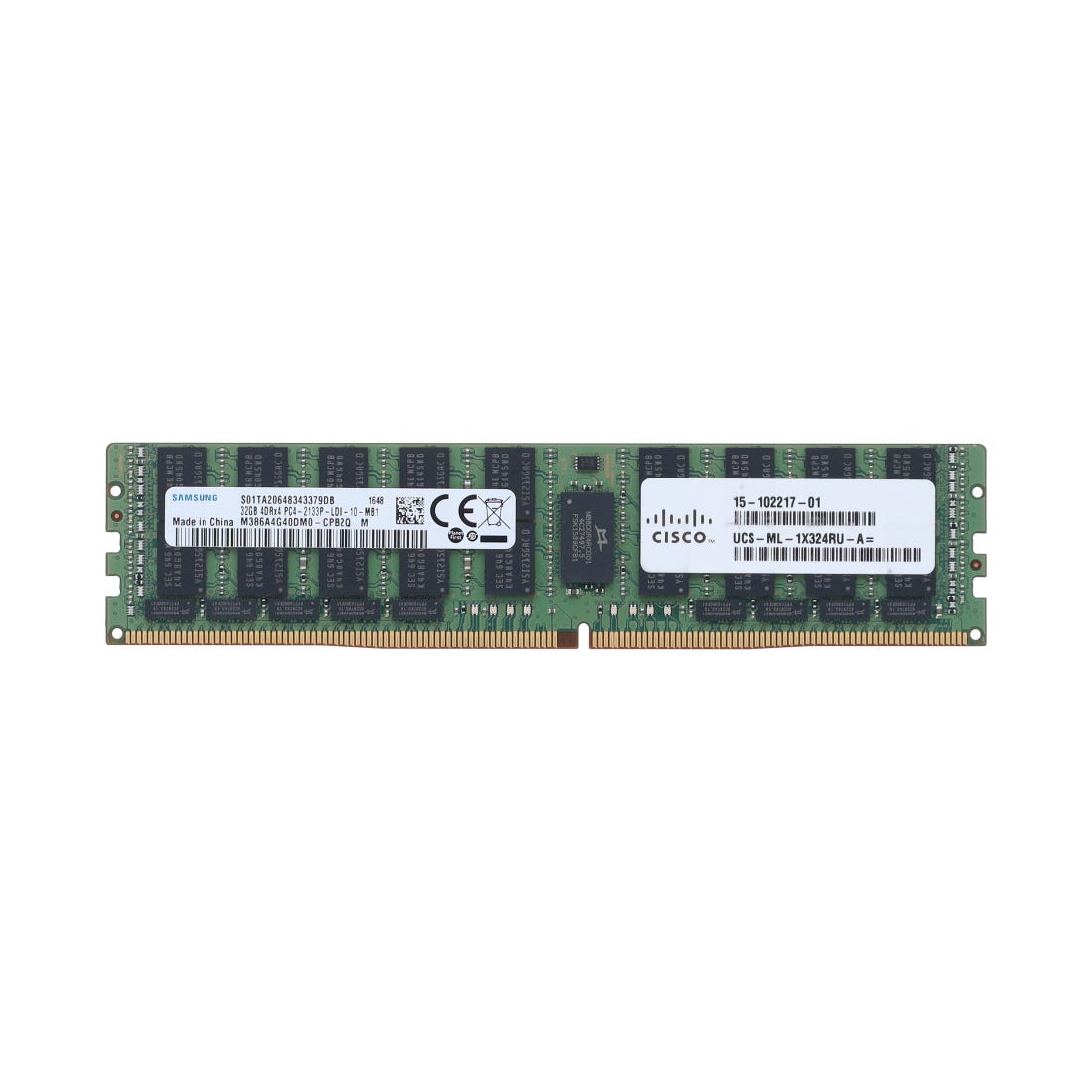 View Cisco 32GB 726722B21 PC417000PL 4Rx4 Server Memory information