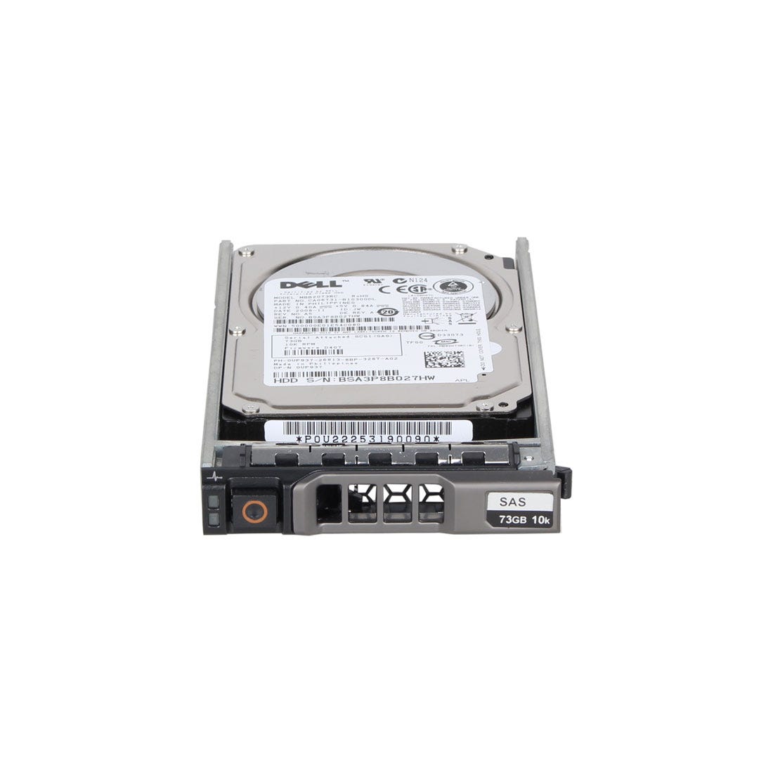 View Dell 0UP937 Hard Drive 72GB 10K SFF SAS information