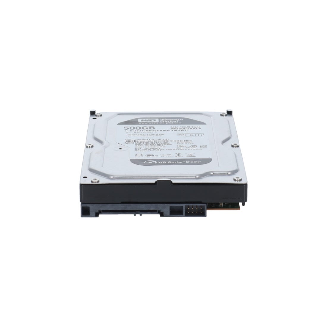 View Western Digital WD5002AALX 500GB 72K SATA Hard Drive information