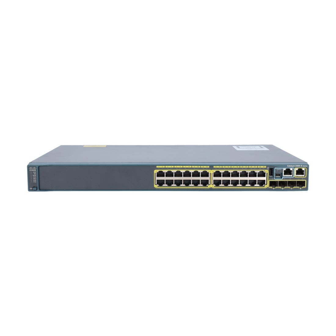 View Cisco Catalyst 2960S Switch information