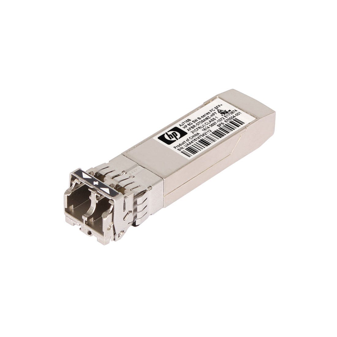 View HP 8GB Short Wave BSeries SFP Single Pack information