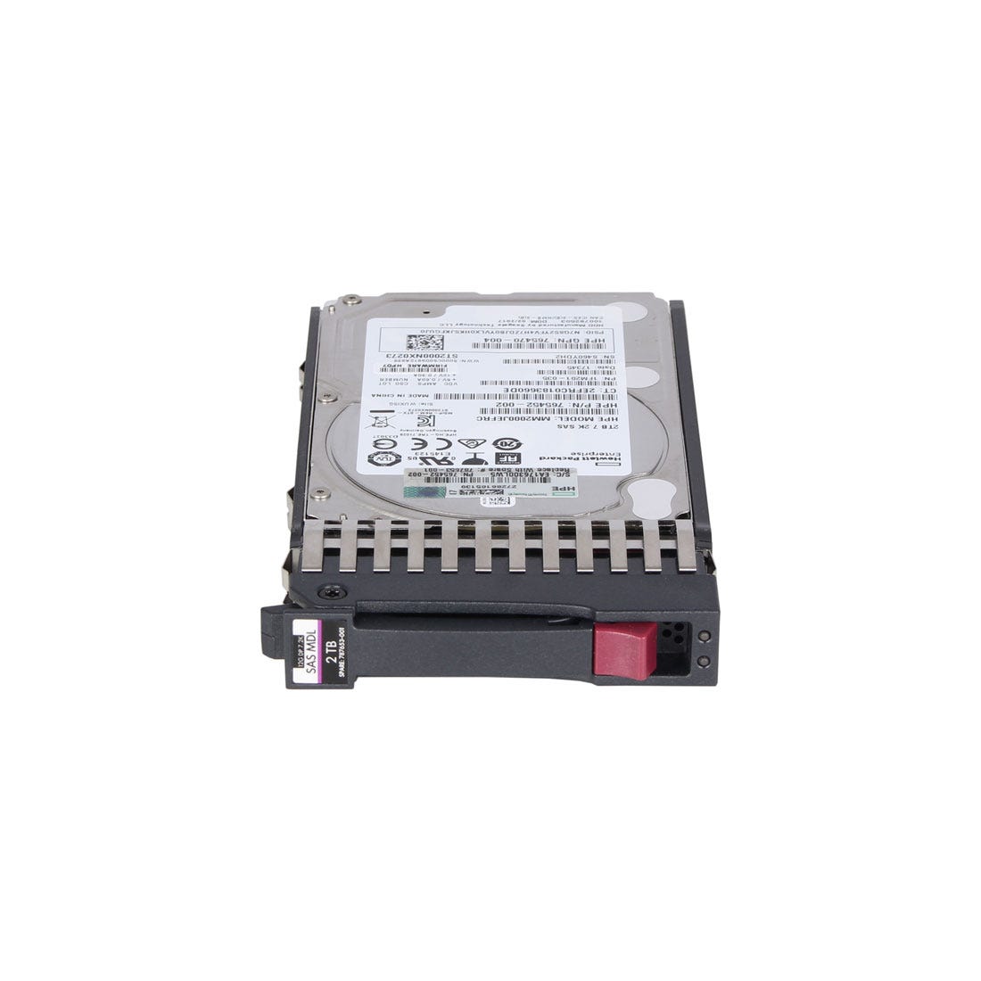 View HP J9F51A Hard Drive 2TB 72K MSA SAS information