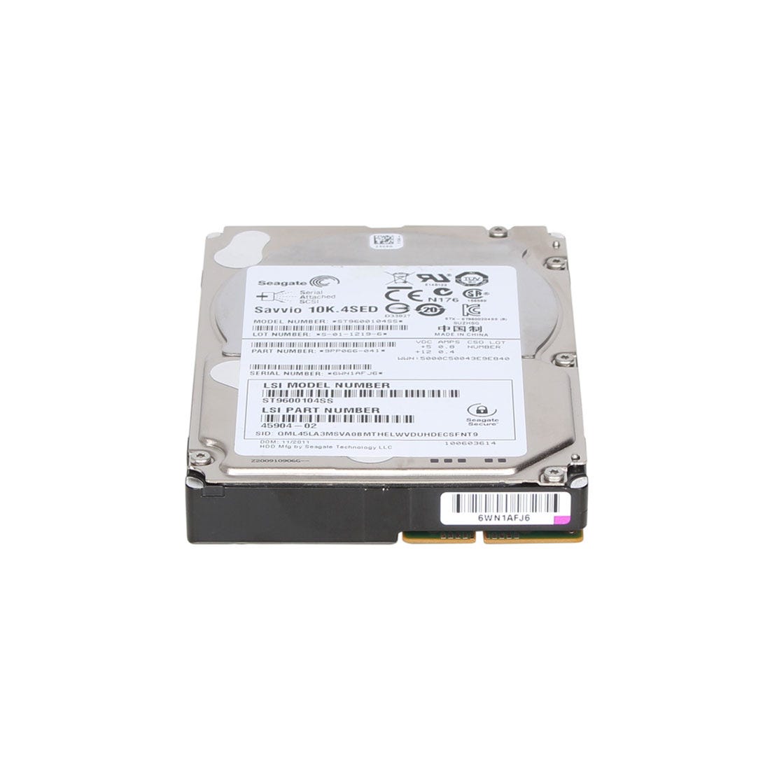 View Seagate 9PP066041 Hard Drive 600GB 10K SAS information