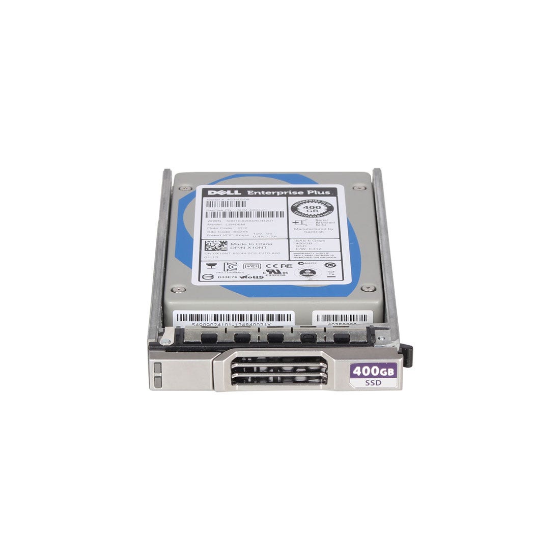 View Dell 6HM400G21 EqualLogic Solid State Drive 400GB SAS information