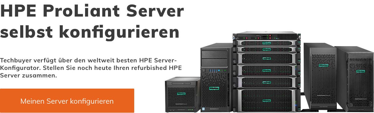 HPE ProLiant Server selbst konfigurieren