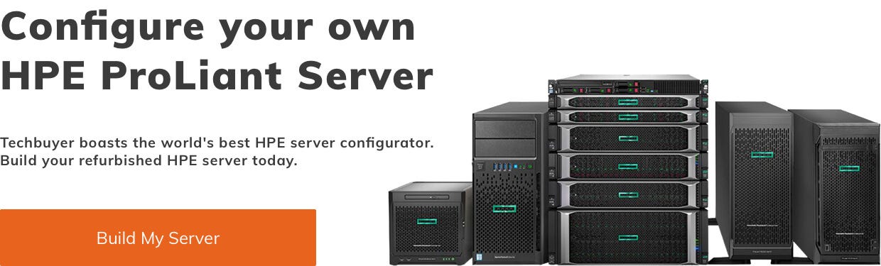 Configure Your Own HPE ProLiant Server