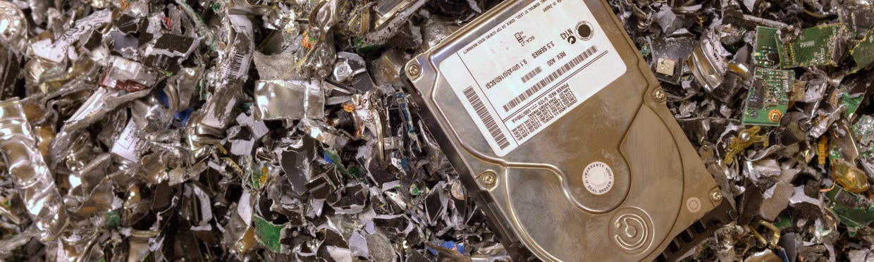 DON’T SHRED YOUR OLD HARD DRIVES! 8 Reasons Why Sanitization Beats Destruction for HDDs