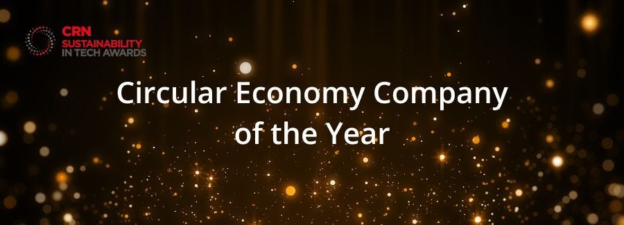 CRN Sustainability in Tech Awards Winner