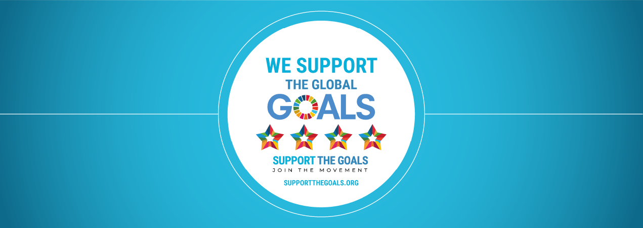 Wir haben offiziell das 5-Sterne-Siegel "Support the Goals" erhalten!
