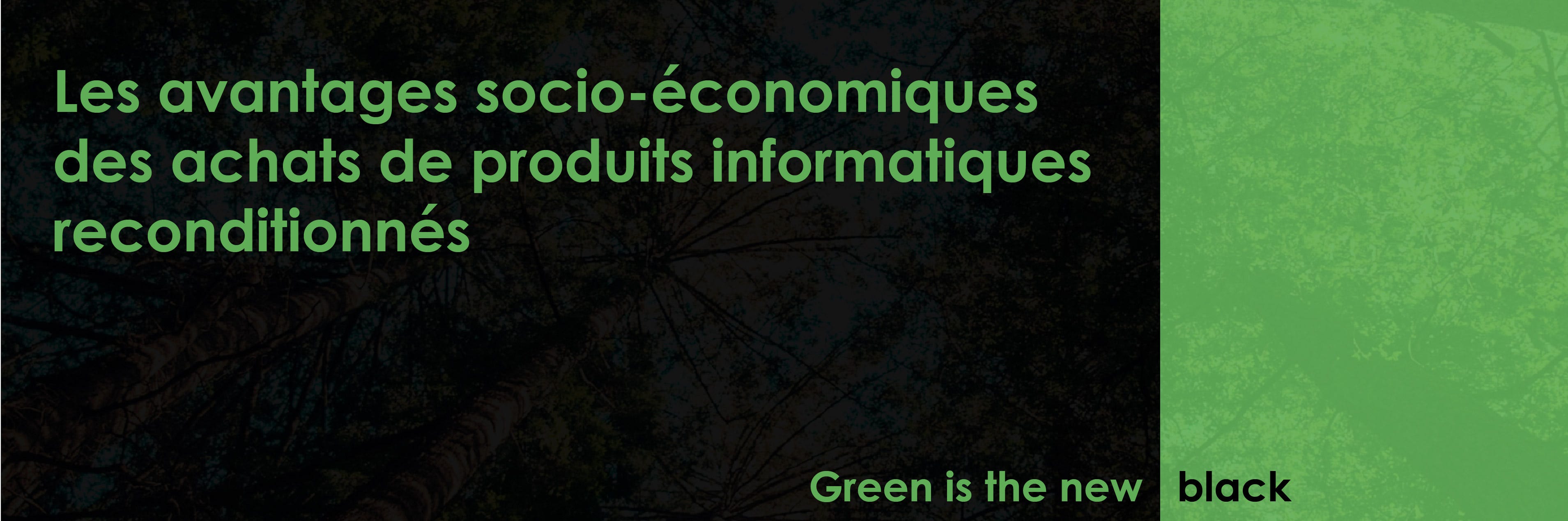 Les avantages socio-économiques de l'industrie de l'occasion
